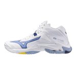   Mizuno Wave Ligthning Z8 Mid fehér/kék férfi kézilabda cipő