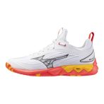   Mizuno Wave Luminous 3 fehér/narancssárga férfi kézilabda cipő