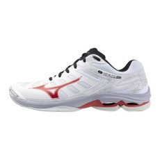 Mizuno Wave Voltage 2 fehér/piros férfi kézilabda cipő