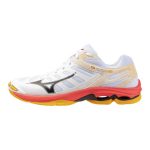   Mizuno Wave Voltage 2 fehér/narancssárga férfi kézilabda cipő