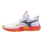   Mizuno Wave Momentum Elite fehér/narancssárga férfi kézilabda cipő