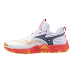   Mizuno Wave Momentum Elite fehér/narancssárga férfi kézilabda cipő