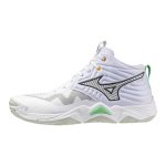   Mizuno Wave Momentum Elite Mid fehér férfi kézilabda cipő