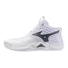 Mizuno Wave Momentum Elite Mid fehér/szürke kézilabda cipő