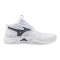 Mizuno Wave Momentum Elite Mid fehér/szürke kézilabda cipő