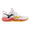 Mizuno Wave Momentum Pro fehér/narancssárga férfi kézilabda cipő