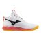 Mizuno Wave Momentum Pro Mid fehér/narancssárga férfi kézilabda cipő