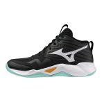Mizuno Wave Momentum Pro Mid fekete férfi kézilabda cipő
