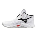 Mizuno Wave Momentum Pro Mid fehér férfi kézilabda cipő