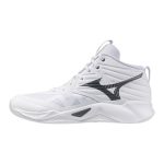 Mizuno Wave Momentum Pro Mid fehér/szürke kézilabda cipő