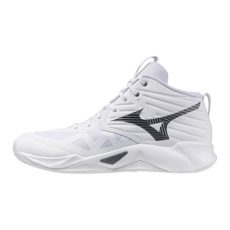 Mizuno Wave Momentum Pro Mid fehér/szürke kézilabda cipő