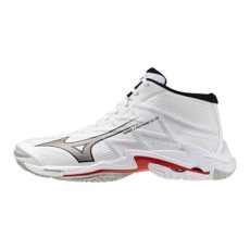 Mizuno Wave Lightning Elite Mid fehér férfi kézilabda cipő