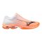 Mizuno Wave Lightning Pro fehér/narancs kézilabda cipő