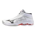 Mizuno Wave Lightning Pro Mid fehér férfi kézilabda cipő