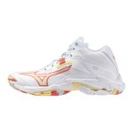 Mizuno Wave Lightning Z8 Mid fehér női kézilabda cipő