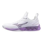 Mizuno Wave Luminous 3 fehér/lila női kézilabda cipő