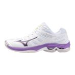 Mizuno Wave Voltage 2 fehér/lila női kézilabda cipő