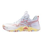   Mizuno Wave Momentum Elite fehér/színes női kézilabda cipő