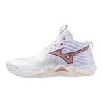 Mizuno Wave Momentum Elite Mid fehér női kézilabda cipő