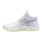  Mizuno Wave Momentum Elite Mid fehér női kézilabda cipő