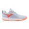 Mizuno Wave Momentum Pro világoskék/narancs női kézilabda cipő Mizuno Wave Momentum Pro világoskék/narancs női kézilabda cipő