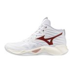 Mizuno Wave Momentum Pro Mid fehér női kézilabda cipő