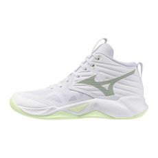 Mizuno Wave Momentum Pro Mid fehér női kézilabda cipő