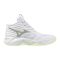 Mizuno Wave Momentum Pro Mid fehér női kézilabda cipő