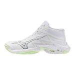 Mizuno Wave Ligthning Elite Mid fehér női kézilabda cipő