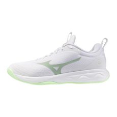 Mizuno Wave Luminous Pro fehér/zöld női kézilabda cipő Mizuno Wave Luminous Pro fehér/zöld női kézilabda cipő