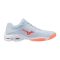 Mizuno Wave Ligthning Pro világoskék/narancs női kézilabda cipő Mizuno Wave Ligthning Pro világoskék/narancs női kézilabda cipő