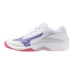   Mizuno Ligthning Star Z7 fehér/lila/piros junior kézilabda cipő