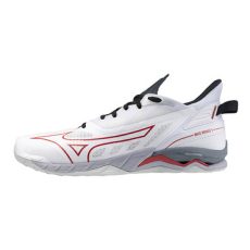 Mizuno Mirage 5 fehér/piros kézilabda cipő