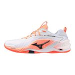   Mizuno Wave Stealth Neo 2.1 fehér/narancs férfi kézilabda cipő