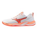 Mizuno Wave Stealth Elite fehér/narancs kézilabda cipő