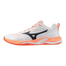 Mizuno Wave Stealth Pro fehér/narancs férfi kézilabda cipő