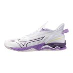 Mizuno Wave Mirage 5 fehér/lila női kézilabda cipő