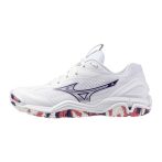  Mizuno Wave Stealth 6 fehér/fekete női kézilabda cipő