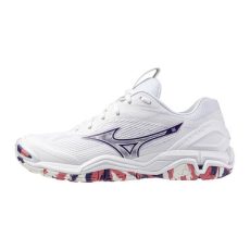  Mizuno Wave Stealth 6 fehér/fekete női kézilabda cipő