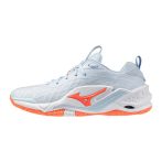 Mizuno Wave Stealth Neo 2.1 világoskék/narancs női kézilabda cipő Mizuno Wave Stealth Neo 2.1 világoskék/narancs női kézilabda cipő