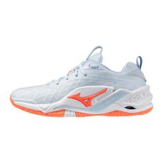 Mizuno Wave Stealth Neo 2.1 világoskék/narancs női kézilabda cipő