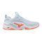 Mizuno Wave Stealth Neo 2.1 világoskék/narancs női kézilabda cipő