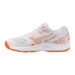 Mizuno Stealth Star 3 fehér/narancs junior kézilabda cipő