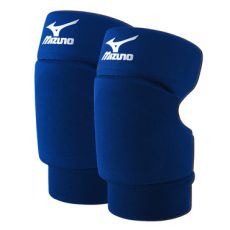Mizuno hátúl nyitott kék térdvédő pár