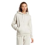   adidas Essentials Small Logo Feelcozy kapucnis szürke női pulóver