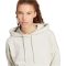 adidas Essentials Small Logo Feelcozy kapucnis szürke női pulóver adidas Essentials Small Logo Feelcozy kapucnis szürke női pulóver